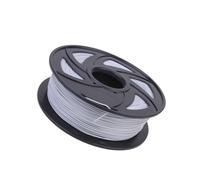 Zerodeko Filamento Pla Silk Grigio per Stampanti Materiale Brillante Senza Odore Compatibile con Tutti i Modelli Standard Precisione - Facile da Usare senza Piano Riscaldato