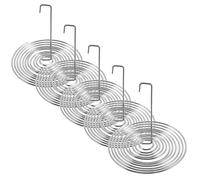 Zerodeko Filtro Facile da Inossidabile per Tè Design Acciaio in Pezzi e 20 Spirale, Resistente Installare, Accessori per Teiere e Degustazione