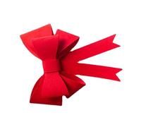 Zerodeko Fiocco Leggero a e Decorativo Rosso Feltro Strati in Decorazioni Uniche per di per Feste
