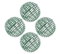 Zerodeko Gabbia di Supporto Facile da Montare 4 Pezzi per Palline di Fiori Artificiali in ABS, Riutilizzabile e Leggera per Decorazioni Matrimonio e Uso Fai da Te