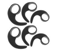 Zerodeko Ganci per Auricolari in Silicone Alimentare 6 Pezzi Paraorecchie Antiscivolo in 3 Misure Diverse, Comodi e Leggeri per Sport e Attività All’aperto