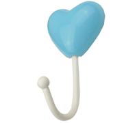 Zerodeko Gancio a Cuore in Ceramica Stile Marino per Casa e Dormitorio | Facile da Installare, per Asciugamani e Abiti, Appeso Dietro Porta, per Piccoli Oggetti