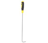 Zerodeko Gancio Resistente Heavy Duty in Inossidabile con Impugnatura in Gomma Multiuso per Sollevatore Tombini e Finestre per Scorrevoli