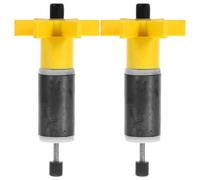 Zerodeko Girante Albero per Pompa Sommersa 2 Pezzi, Rotore di Ricambio per Filtro Pompa Acqua, Compatibile per Acquari, Vasche e Fontane, Funzionamento Silenzioso e Risparmio Energetico