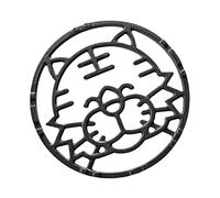 Zerodeko Griglia Per Wok in Ghisa Resistente Al Calore, Supporto Stabile Per Pentole Da Cucina, Anello Per Fornelli a Gas Adatto a Uso Domestico