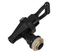 Zerodeko interruttore del rubinetto distributore di bevande in acciaio inossidabile rubinetto in plastica Tocca d'acqua rubinetto in acciaio inossidabile ginocchia pp Black