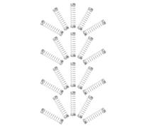 Zerodeko Kit 20 Pezzi Molle Compressione in Acciaio Inossidabile per Penna a Sfera e Penna Gel Tensione Stabile, per Festa Scuola Decor e Uso Studio