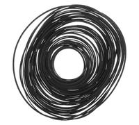 Zerodeko Kit 50 Pezzi Cinghie di Gomma per Registratori a Cassette, Misure Assortite 0.7-1.0mm, Cinghie di Trasmissione Resistenti per Manutenzione e Riparazione Dispositivi Audio
