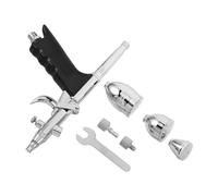 Zerodeko Kit Aerografo per Pittura Modellini 0,5 Mm Set Professionale Portatile per Decorazione Torte, Nail Art e Ritocchi Fotografici, Aerografo per Lavori Artigianali e Progetti Creativi
