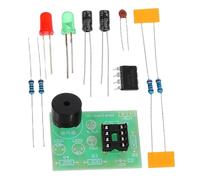 Zerodeko Kit Elettronico Ne555 per Astabile 3 Pezzi Didattica per Studenti Strumento per Saldatura LED a Doppio Flash