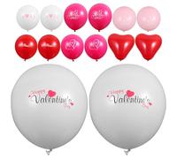 Zerodeko Kit Palloncini Romantici in Lattice per Matrimonio e Festa degli Innamorati Set da 16 Pezzi per Decorazione Casa e Feste di Fidanzamento Palloncini di Sfondo e Oggetti