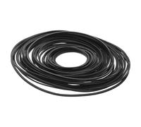 Zerodeko Kit Riparazione Cinghie di Trasmissione in Gomma per Registratori Cassette, Set 50 Pezzi Misti 0,7+1,0 Mm, Cinghie Compatte 40-190 Mm per Manutenzione Audio Portatile e Uso