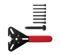 Zerodeko Kit Smontaggio Pannelli Auto in Acciaio Resistente Chiave per Compressore Aria Condizionata Auto Impugnatura Antiscivolo per Manutenzione in Atmosfera Estiva