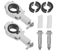 Zerodeko Kit Supporto Paramani Alluminio per Staffe Montaggio Resistenti e Protezione Manubrio per e Comfort Ottimale