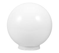 Zerodeko Lampada Da Esterno Acrilico Con Paralume Sferico Copertura Per Lampioni Da Giardino e Muri Design Leggero e Pratico