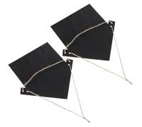 Zerodeko Lavagna in Legno da Parete 2 Pezzi Decorazione a Cuore, Cartello Lavagna Cancellabile per Scrivere Messaggi, Ornamento Appeso per Arredamento Casa e Cucina