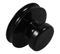 Zerodeko Lifting Handle per Singing Bowl in Gomma Nero, Dispositivo di Aspirazione Resistente, per Terapia del Suono e Meditazione