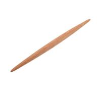 Zerodeko Mattarello in legno: Mattarello per pasta in stile francese - affusolato da 42 cm per biscotti, fondente, pasta e pane, superficie liscia lucidata a mano