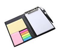 Zerodeko Memo Pad Adesivi Colorati con Clip per Documenti Blocchetti Note Facili da Staccare per Scuola e Ufficio Organizer con Segnapagina Riutilizzabili per Appunti e Programmazioni