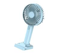 Zerodeko Mini Ventilatore USB Portatile e Leggero in Plastica con Ricarica Usb, Ventilatore Portatile Silenzioso per Creare Atmosfera Estiva a Casa nella Stanza