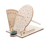 Zerodeko Modello Di Equatoriale Fai Da Te Modello Artigianale Di Antica Per La Misurazione Del Tempo Supporto Didattico Per La Geografia Kit Di Supporto