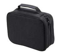 Zerodeko Multistrato Astuccio Porta Pennarelli in Oxford Nero Custodia Grande Capacità con Zip Liscia Protettiva per Pennarelli da Disegno e Cancelleria per Studenti e Artisti