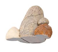 Zerodeko nascondiglio delle chiavi di grandi dimensioni nascosto piccolo chiave del giardino roccia chiave portachiavi da esterno nascondi chiavi di casa per esterno resina