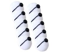 Zerodeko Nasi di Sicurezza per Peluche Fai da Te, Set da 10 Pezzi, Accessori Artigianali Sicuri per Creazioni di Bambole e Animali, per Laboratori Creativi e attività Manuali Ragazzo Ragazza