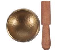 Zerodeko nepalese dei chakra mazzuolo tibetano buddista da meditazione campana tibetana di spillatura manuale di meditazione tibetana