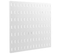 Zerodeko Organizer da Parete 28x28 Cm Pannello in Plastica Supporto Portautensili per Garage e Ingresso Montaggio senza Foratura Regolabile