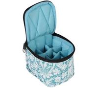 Zerodeko Organizer per Smalto in Gel 9 Scomparti 15 Ml Borsa Porta Smalti da Viaggio Custodia per Unghie Resistente e Compatta per Manicure e Professionisti