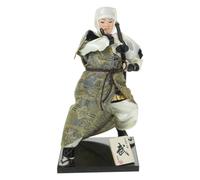 Zerodeko Ornamento Samurai in Seta per Casa e Caffetteria Stile Giapponese | Uso Prolungato, Colore Stabile, Lavorazione Fine, per Luoghi Pubblici e Decorazioni da Tavolo Artistiche Colore Casuale