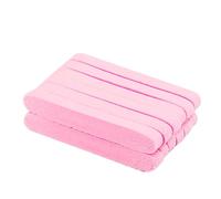 Zerodeko Pack da 12 Spugne Facciali Compresse Esfolianti Rosa per Pulizia e Idratazione della Pelle per Pelle Secca e Viaggi