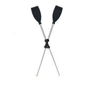 Zerodeko Pagaia Kayak in Lega di Alluminio Doppia Punta Smontabile Timone Leggero e Resistente per Gommone Canoa e Barca da Pesca Facile da Montare e Usare