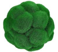 Zerodeko Palla di Muschio Artificiale 12 Cm Decorazione Creativa per Matrimoni e Vetrine, Accessorio Decorativo per Casa e Giardino, Ornamento Verde Riciclabile per Micro Paesaggi