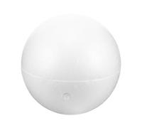 Zerodeko Palla di Polistirolo Bianca 30 CM Sfera di Schiuma per Accessori Fai da Te e Atmosfere Festive Domestiche