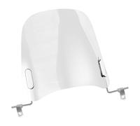 Zerodeko Parabrezza Trasparente per Moto Elettrica e Triciclo Cupolino Antivento in Vetro da 5 MM Kit di Montaggio Completo Protezione da Vento e Pioggia per Guida Sicura e Confortevole