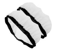 Zerodeko Paralumi in Stoffa 2 Pezzi 27 Cm, Coprilampade Morbidi per Fotografia, Copertura Diffusore Luce per Studio Ritratti Video e Uso Domestico