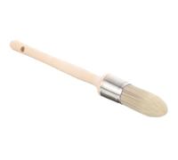 Zerodeko Pennello per Rifinire la Vernice con Manico in Legno, Pennello per Angoli e Bordi, Strumento di Pittura per Lavori di Tinteggiatura Interni e Mobili, Forniture per Vernici