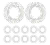 Zerodeko Pettini Elastici Invisibili per Gestire i Chioma Ribelli per Chioma 12 Pezzi in Plastica e Resina, Comodi e Versatili Durante Lavoro e Sport