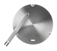 Zerodeko Piastra Adattatrice per Piano Cottura Induzione Diffusore di Calore per Fornelli Induzione Trasmette Calore Uniforme Adattatore per Pentole da Cucina in Metallo Facile da Pulare