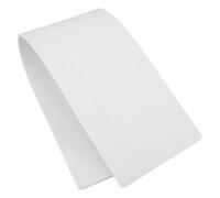 Zerodeko Piastra Segnaletica Resistente e Facile da Installare Design Unico in TPE Bianco per attività Sportive All'aperti per Campo da Baseball e Campi da Baseball