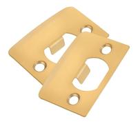 Zerodeko Piastre di Chiusura Metalliche per Porte Blindate 2 Pezzi Design Estetico Adatte per Porte d'Ingresso in Legno
