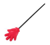 Zerodeko Pointer da Dito per Feste Rosso Bastone con Manuale Resistente Puntatore Insegnante Versatile per Aula e Giochi Accessorio Divertente per Matrimoni e Spettacoli