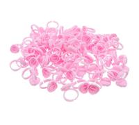 Zerodeko Porta Colla Ciglia e Coppe per Tatuaggi Anello Pigmenti 100 Pezzi Monouso Leggero Portatile per Trucco Professionale Extension Ciglia