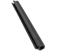 Zerodeko Porta Plettro per Chitarra in Gomma Nera Presa Sicura e Stabile, Supporto Elegante per Asta Microfonica per Chitarra Elettrica e Basso