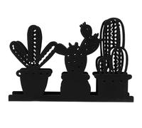 Zerodeko Porta Tovaglioli in Metallo A Forma Di Cactus in Stile Vintage Per Tavolo Da Pranzo Da Cucina