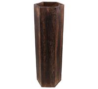Zerodeko Portaombrelli rotondo - Supporto decorativo in legno per ombrelli - Porta bastone da passeggio salvaspazio da appoggio per ingresso, reception di hotel, ufficio, hall.