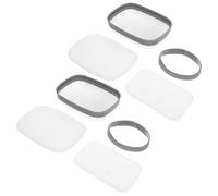 Zerodeko Portasapone con Coperchio e Spugna Assorbi Acqua in Plastica da Viaggio 2 Set Portatile Previene Sapone Molle per Palestra e Casa
