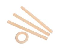 Zerodeko portauovo di bellezza porta spugne per il trucco portaoggetti per uova di bellezza trucco porta spugna porta piumino da cipria possessori di trucco di legno Beige
